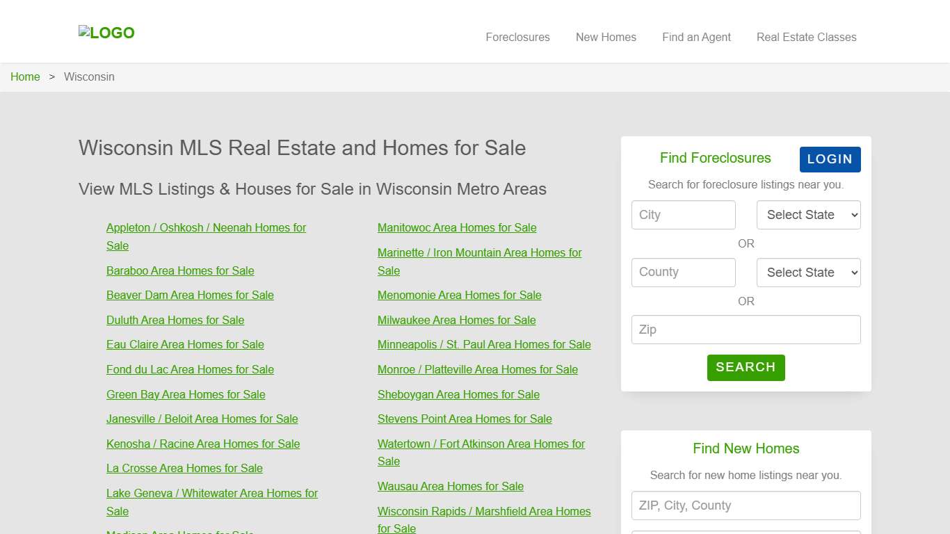 Wisconsin Real Estate Property Listings